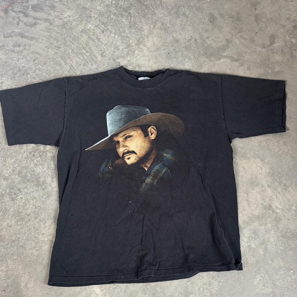 Rare vintage 90s 1995 Tim McGraw I Like It I Love It T Shirt